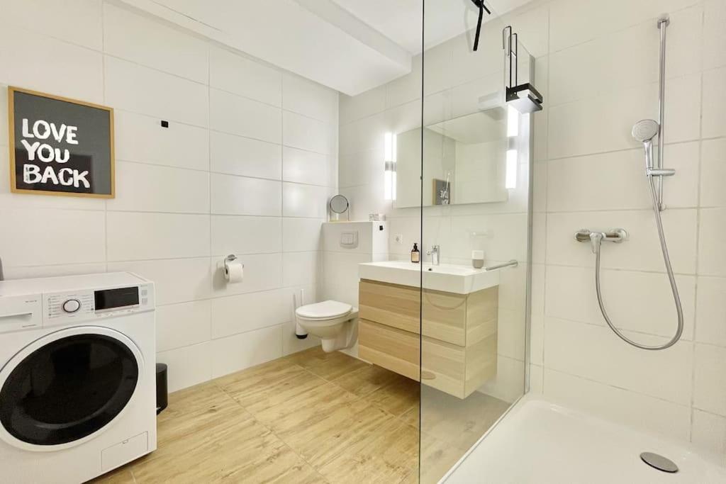 Stadt-Oase - Kostenlos Parken, Ruhig, Kliniken, Gop, Bali-Therme, Boxspringbett Bad Oeynhausen Εξωτερικό φωτογραφία